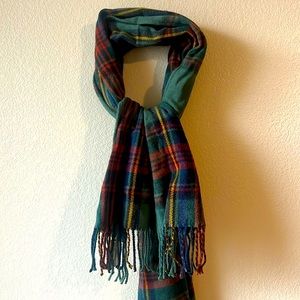 Plaid Blanket Scarf